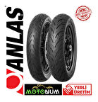 Anlas 3.50-10 90/90-12 Ön Arka Lastik Takım Anlas Tournee 2025 Üretim Yerli Üretim MN0041