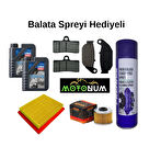 Cf Moto Nk 250 Ön Arka Fren Balata takımı ve Bakım Seti Lıqui Moly Street 