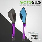 Honda Forza 300 Modifiye Ayna-Mor Renk-A42967