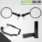 Falcon Martini Modifiye Seti-Siyah-Yuvarlak Gidon Ayna-Md09401