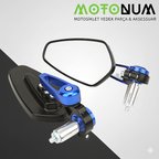 Csn Moto Snake 125 X CNC Gidon Ayna-Mavi Detaylı-Ma01260