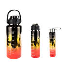 Matara Üçlü Set 2000 Ml 900 Ml 500 ML Neon Siyah