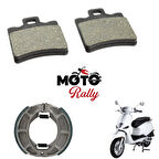 Mondial Wing 50i Fren Balata Takımı Ön Ve Arka