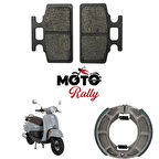 Mondial Turismo 50i Fren Balata Takımı Ön Ve Arka