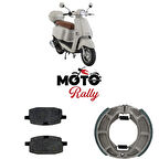 Mondial Virago 50i Fren Balata Takımı Ön Ve Arka