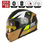 M966 V2 WX92 Motosiklet Kaskı Güneş Vizörlü Çene Açılır Motorcu Kask