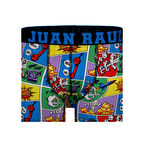 Munivy Juan Raul Çizgi Roman Desenli Renkli Rahat Erkek Boxer