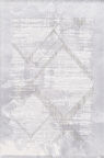 Artemis Halı Murano 06431B Gri Krem Eskitme Desenli Yün Halı