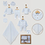 ERKEK BEBEK BEBLY 0-3 AY OYUNCAK AT FİGÜRLÜ MÜSLİN 10 LU SET