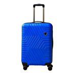 Abs Dayanıklı Kabin Boy Valiz Koyu Mavi