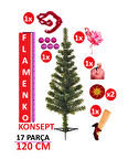 Flamenko Konsept 120 CM Yılbaşı Ağacı Seti