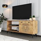 Ty3 Desenli Raflı Tv Ünitesi