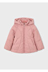 Mayoral Kız Çocuk Kapüşonlu Dolgulu Uzun Mont 0415 Pembe
