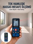 Mey İthalat Lazer Metre 50 MT Hassas ve Hızlı Ölçüm Özellikli Yeni Nesil