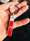 Türk Bayraklı Açacaklı Metal Anahtarlık  Şık ve Kullanışlı Tasarım