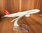  Boeing 737-800 THY Metal Model Uçak (1/250) – Kişiye Özel İsim Yazılı, Şık Dekoratif ve Koleksiyonl