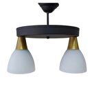 MYLİGHTS   MODER SPOR İKİLİ YUVARLAK AVİZE