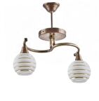 MYLİGHTS    RETRO ESKİTME 2 Lİ  PLOFONYER TAVAN AVİZE  ESKİTME AVİZE