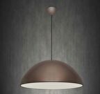 mylights retro rustik metal sarkıt avize 40 cm kahve içi beyaz