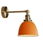 MYLİGHTS  RETRO RUSTİK MAFSALI HAREKETLİ DUVAR LAMBASI APLİK HAREKETLİ  TUTUNCU