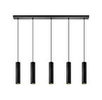 MYLİGHTS  masa  üstü ada üstü 120 cm metal modern led avize os-ram led  ampul 3000k 