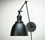 Metal Vintage Yatak Odası Yatak Başı Aplik