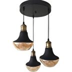 MYLİGHTS  VİNTAGE ÜÇLÜ SARKIT AVİZE