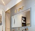 Metal Eskitme Salon - Yatak Odası Duvar - Tavan Hareketli Aplik