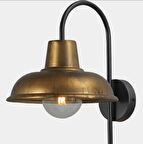 MYLİGHTS  metal kuğu aplik modern spor duvar lambası endustiriyel aplik  FIRCALI ESKİTME BAŞLIK   