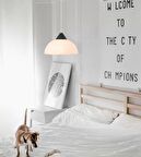 MYLİGHTS  modern spor opal cam  30cm inox askılı paslanmaz krom cam sarkıt avize 