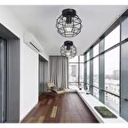 Mylights Retro Dünya Kafes Avize Tavan Avize Plofonyer Armatür (424397866)