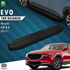 S-Dizayn Mazda CX-5 2 Evo Siyah Yan Basamak 183 Cm 2017 Üzeri A+ Kalite