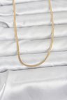 CM 14K Gold Renk Dolgun Zincir Model 60 cm Kadın Kolye 5886