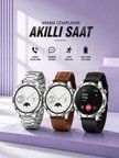 Akıllı Saat Bildirim Görme Sesli Görüşme Çoklu Kordon GPS Takibi