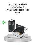 Gizli Kitap Kasa – Metal Gövdeli Anahtarlı