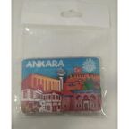 Ankara Kalesi Temalı Buzdolabı Magneti