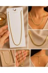 14K Gold Ezme Zincir Kolye