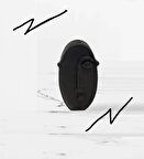 Siyah İskandinav Yüz Face Mum