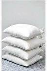 4 Adet Antialerjik 50x70 Boncuk Slikon Yastık 850 Gr/