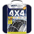 Mefatech 180x15 kar patinaj zinciri 4X4 Jeep ve Minibüslere Uyumlu No:900