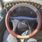 Mercedes Axor 1840 Direksiyon Kılıfı (Kahverengi Krem)