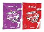 Pruva Akademi 7. Sınıf Matematik + Türkçe Sınav Modu Seti 2 Kitap 2023