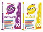 Pruva Akademi 8. Sınıf Matematik + İngilizce Sorular Konuşuyor Seti 2 Kitap 2023