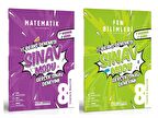 Pruva Akademi 8. Sınıf Matematik + Fen Bilimleri Deneme Seti 2 Kitap 2023