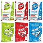 Pruva Akademi 8. Sınıf Fen Bilimleri + Türkçe + İnkılap Tarihi Soru + Deneme Seti 6 Kitap 2023