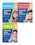 Tudem 3. Sınıf Matematik + Türkçe + Hayat + Fen Dinamik Soru Seti 3 Kitap 2023