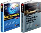 Aydın 11. Sınıf Matematik + Edebiyat Soru Seti 2 Kitap 2023