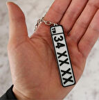 Oto Plaka Anahtarlık