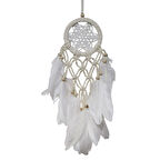 Yıldız Motifli Ekru Renk Düş Kapanı Hediyelik Duvar Süsü