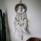 Renkli Boncuklu Hayat Ağacı Şekilli Mini Duvar Dekoru